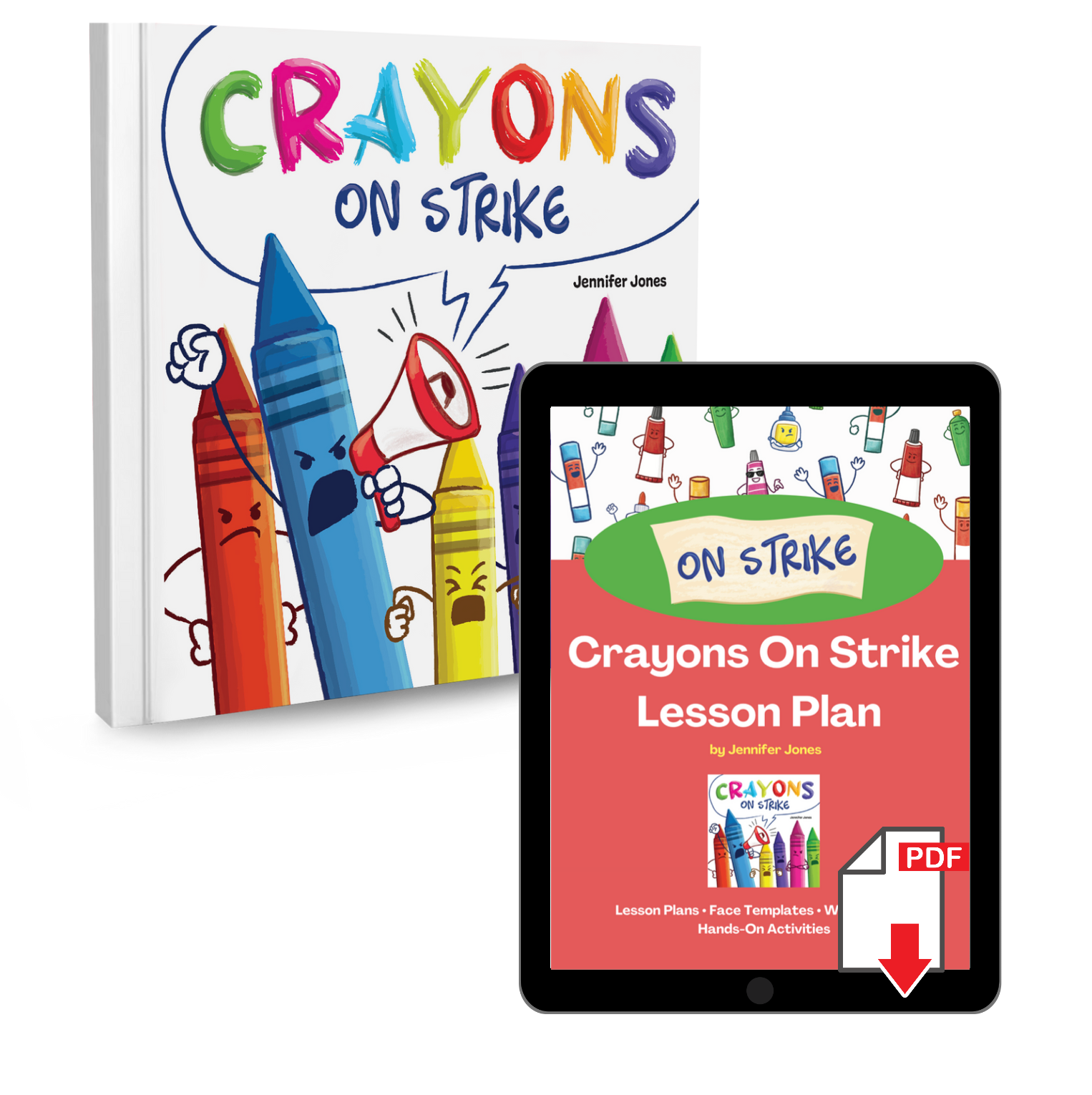 Crayons on Strike Hardcover – Toy Bookstore