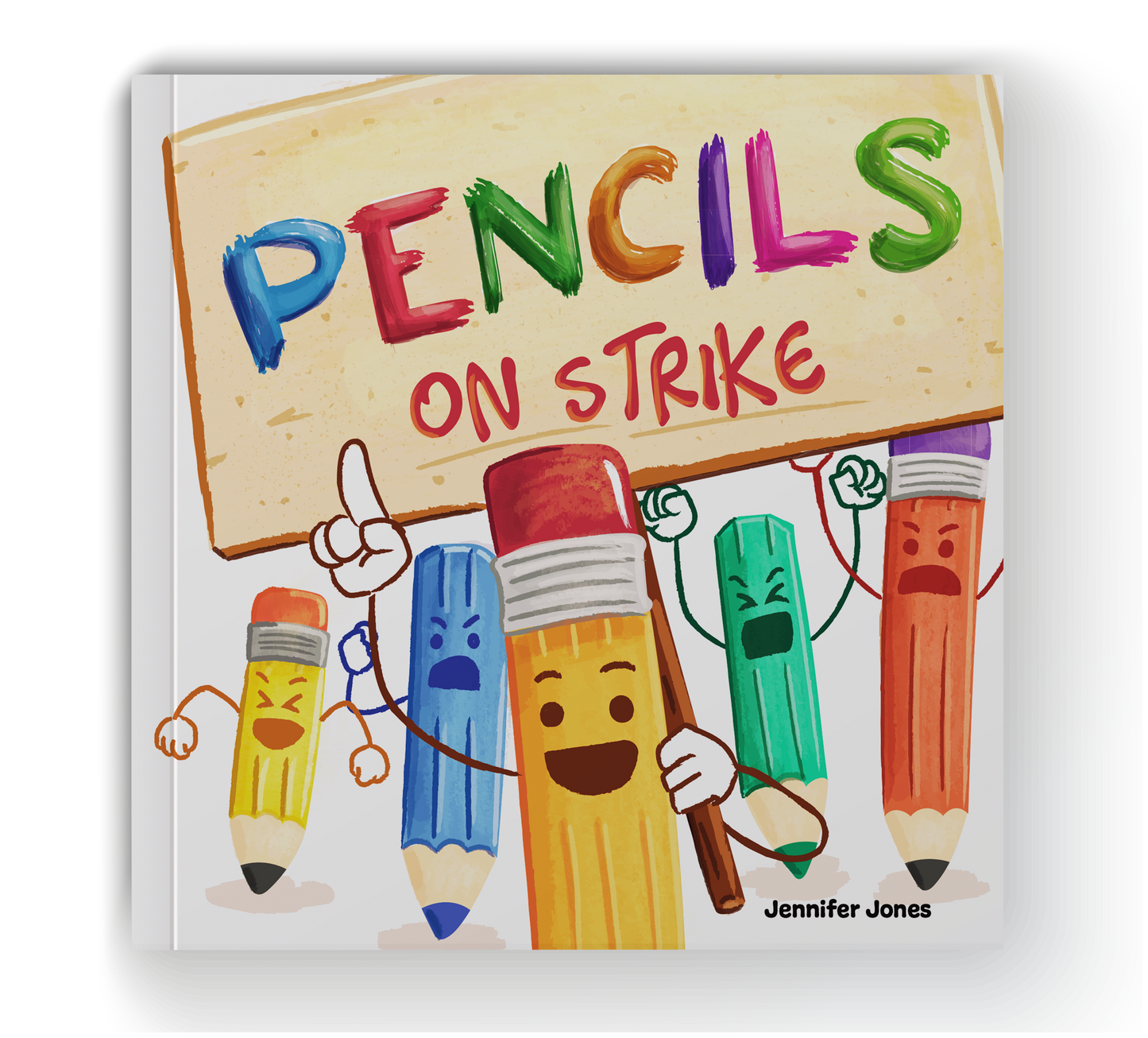 Pencils on Strike Book + Lesson Plan Bundle