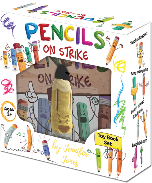 Pencils On Strike Toy Gift Set